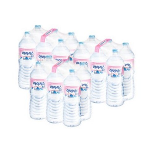롯데 아이시스 ECO 200ml 생수 라벨/무라벨 랜덤, 40개
