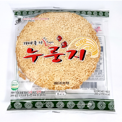 참좋은 가마솥의 구수한 별미 누룽지 200g, 22개