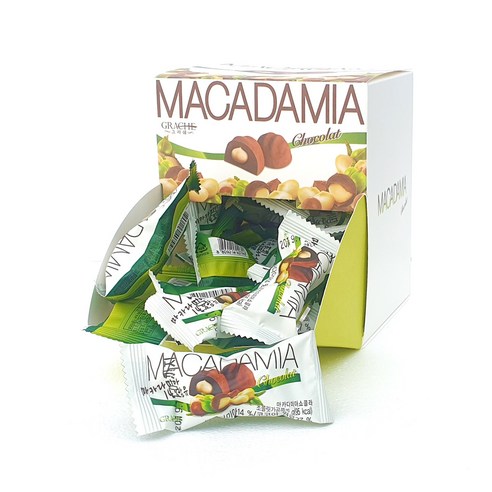 달콤한 행복 충전! 그라쉐 마카다미아 쇼콜라, 하루의 작은 사치를 선물하세요 마카다미아초콜릿
