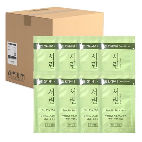 댕기머리 서린 린스 8ml x 500개 일회용 컨디셔너