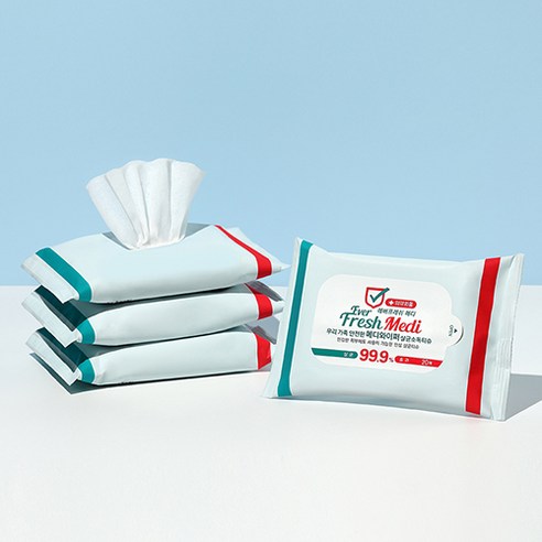 에버프레쉬 메디 안심살균소독 티슈: 안심으로 채우는 일상 속 위생