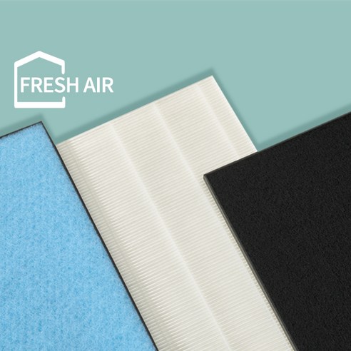 에픽 [호환] 에픽(EPIC) EP-150A 전열교환기 환기시스템 H13등급 헤파필터 세트_ 후레쉬에어2101, 1개