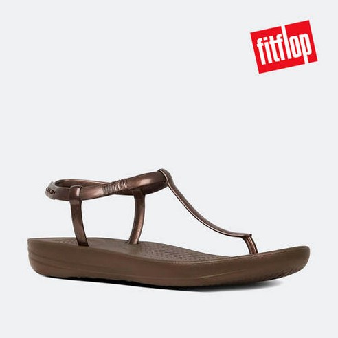 [국내 매장판] 핏플랍 아이쿠션 스플래쉬 샌들 Bronze 367782