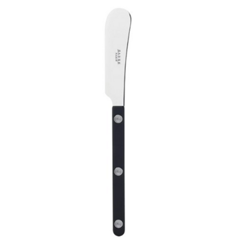 사브르 비스트로 샤이니 버터스프레더 16cm, 블랙, 4개