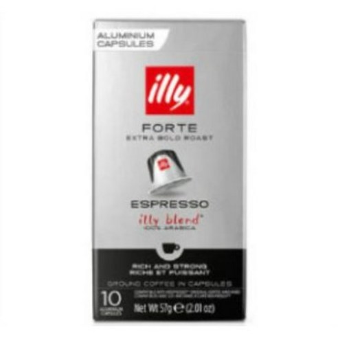 네스프레소머신 전용 일리 포르테 57g, 5.7g, 10개입, 4개