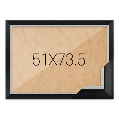 1000피스 퍼즐액자 51x73.5 (퍼즐전용유액 포함), 09. 고급형 모던블랙, 1개