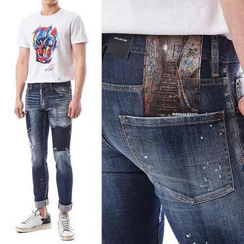 리본즈 디스퀘어드 Dsquared2 남성 청바지 16626145 (P002016927)
