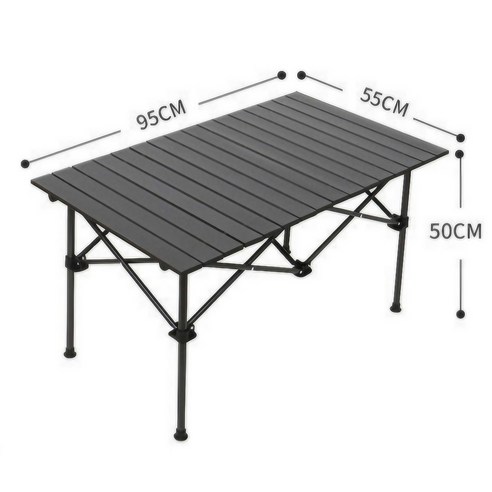모아캠프 알루미늄 접이식 캠핑 테이블: 야외 모험의 편안함