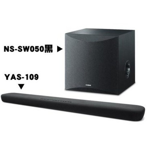 블루투스 스피커 가정용 YAS-109 NS-SW050 TV투영 메아리 홈시어터 세트, 01 정부배급, 01 블랙