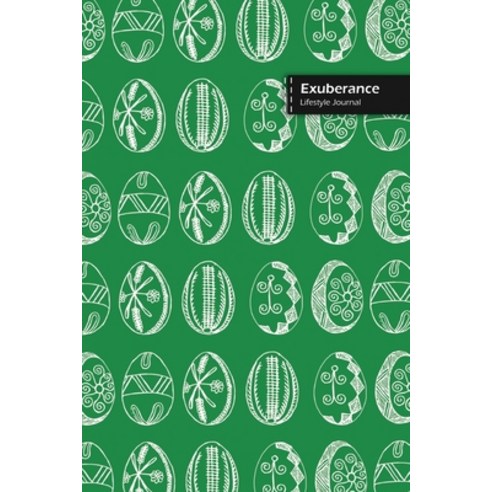 Exuberance Lifestyle Journal Wide Ruled Write-in Dotted Lines (A5) 6 x 9 Inch Notebook 288 pages... Paperback, Blurb