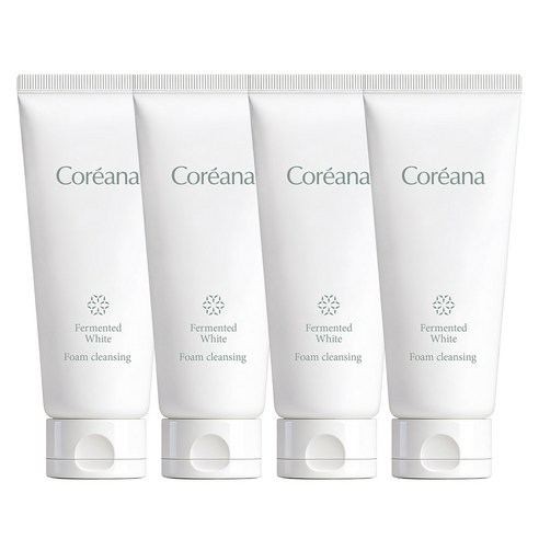 코리아나 발효 화이트 폼 클렌징, 4개, 150ml