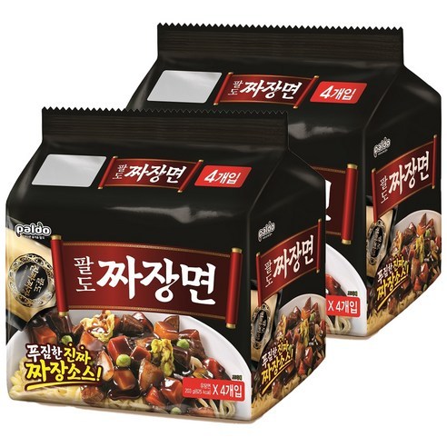 팔도 짜장면, 24개