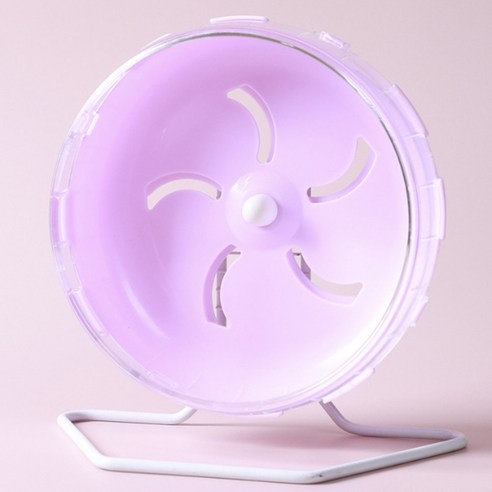 슈슈펫 햄스터 휠 쳇바퀴 런닝 휠 21cm, 1개, 퍼플