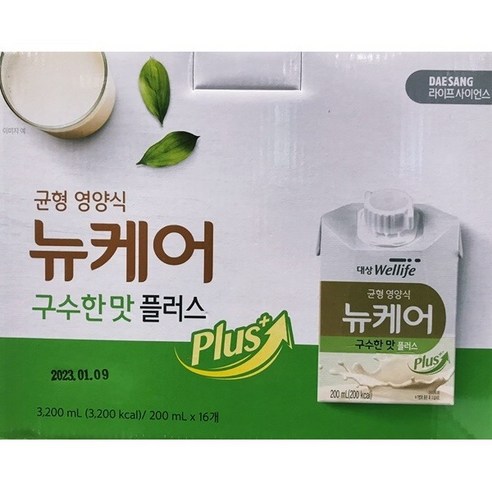 뉴케어 구수한맛 플러스 200ML, 16개