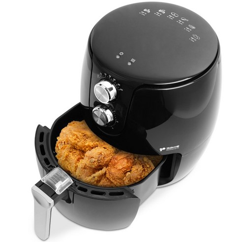 키친아트 에어프라이어 3.5L, 0 검정, KAF-7135