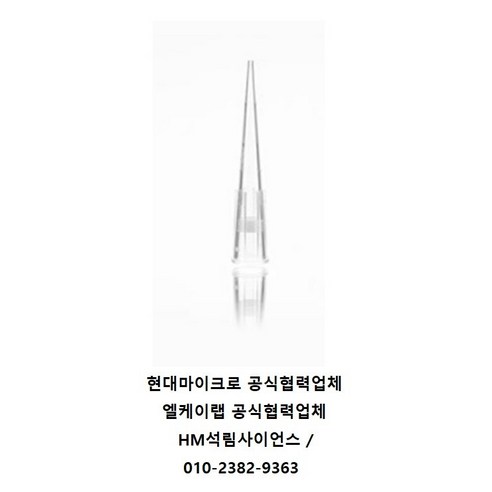 현대마이크로 일반팁 Bluk 타입 300ul 1000ea/pk [HMTB300-10] Pipette Tip