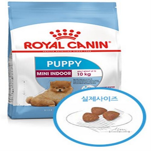 로얄캐닌 독 미니 인도어 퍼피 1.5kg, 1개