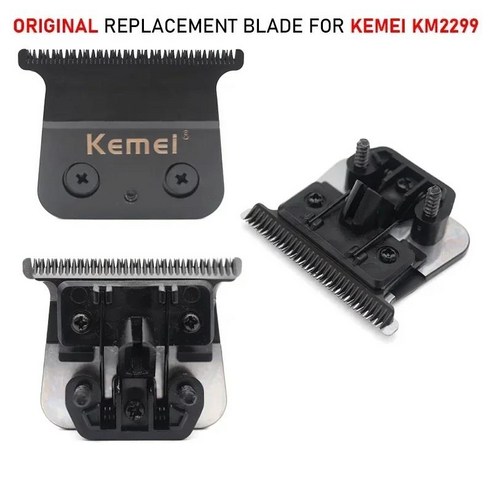 Kemei KM-2299 클리퍼 전문 헤어 트리머 커터 부품 액세서리에 맞는 원래 교체 DLC 블레이드