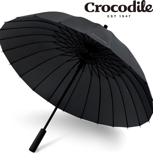 크로커다일 24살대 태풍 대형 고급 장우산 리뷰