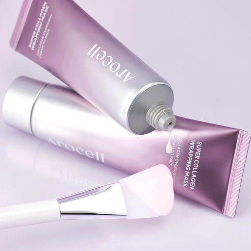 피부 속 숨겨진 탄력을 깨우는 아로셀 물톡스 리프팅 슈퍼 콜라겐 랩핑 마스크