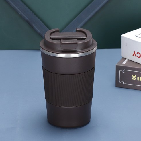 ZZJJC 아이디어 보온병 아이디어 텀블러 아웃도어 보온병, 380ml, 2세대 카트색