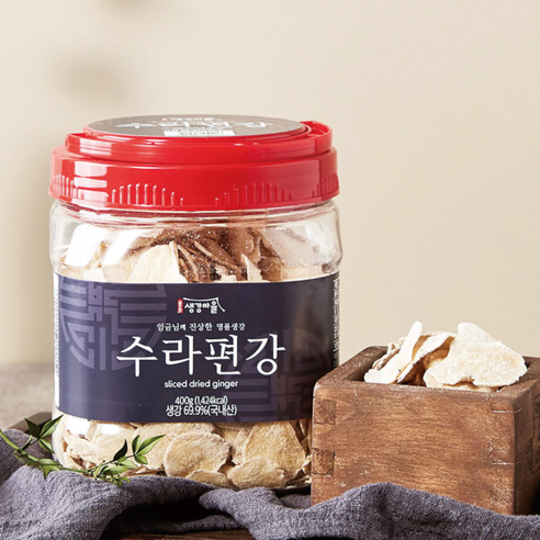 봉동생강마을 봉동편강 수라편강 400g 토굴 생강편 생강칩, 1개