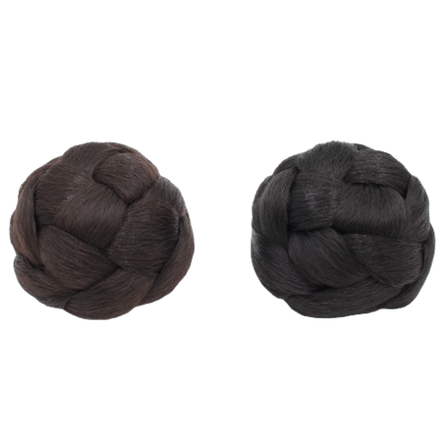 5분 만에 완성하는 우아한 올림머리, 매듭 가발로 간편하게!