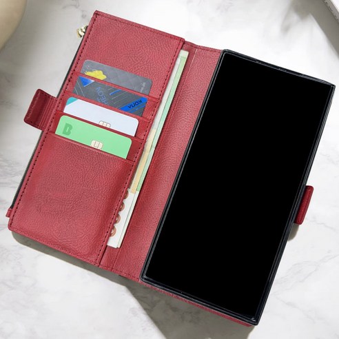 스타일과 실용성을 모두 갖춘 갤럭시 A24 전용 다이어리 케이스