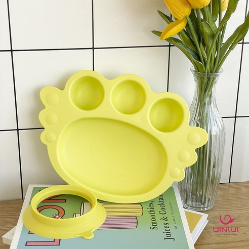 안전하고 즐거운 식사, 유이앤루이 코코넛 흡착식판으로 시작하세요!