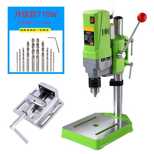 탁상 드릴링머신 탁상드릴 보루방 천공 바이스디지털 디스플레이 벤치 드릴링 벤치 93, 고출력 브러시리스 벤치 드릴 + 헤비 듀티 럭셔리 std360 Best Top5