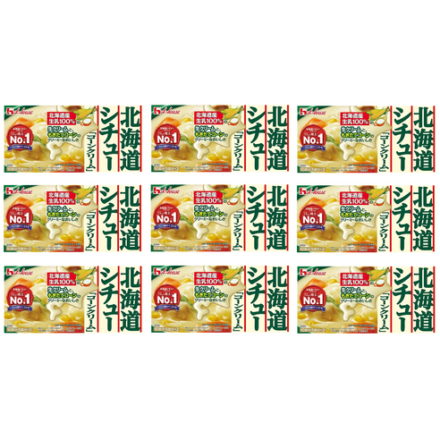 하우스 홋카이도 스튜, 180g, 9개