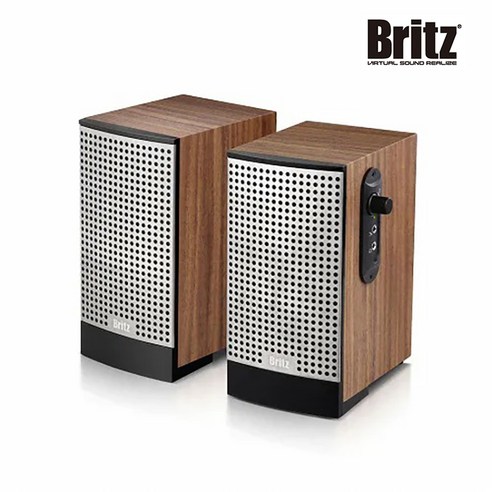 브리츠 Britz Z2200 Cheek 2채널 북쉘프형 PC스피커, 1