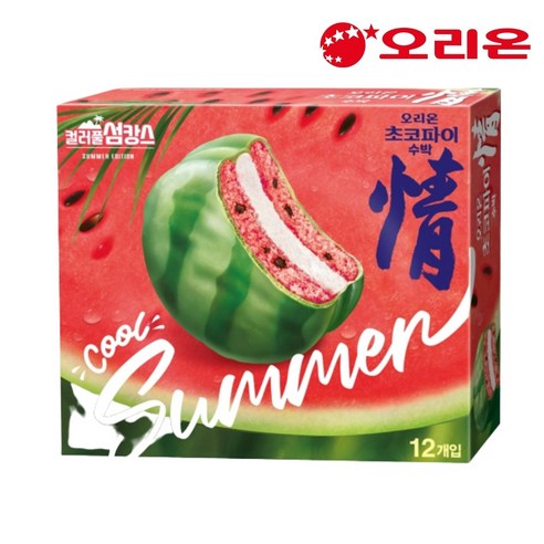 오리온 초코파이 수박 336g x 2개