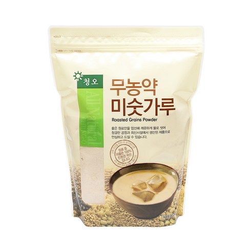 청오 무농약 미숫가루 1kg, 1개 
가루/조미료/오일