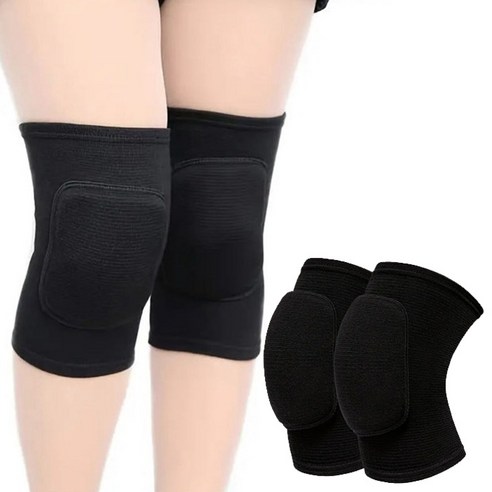 무릎 보호대 무릎아대 쿠션패드 댄스 배구 군대 군인 춤 크로스핏 축구 골키퍼 아대 (2PCS) 사이즈 일반형 오남스포츠, 1세트