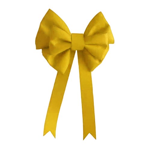Bowknot 장식 장식품 크리스마스 파티 결혼식을 위한 아름다운 Gaint 활, 노란색, 옥스포드 원단
