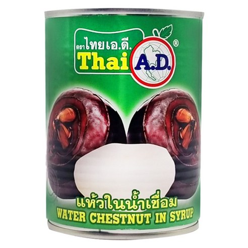 아삭함이 살아있는 미식의 즐거움, 타이에이디 워터체스트넛 인시럽 물밤