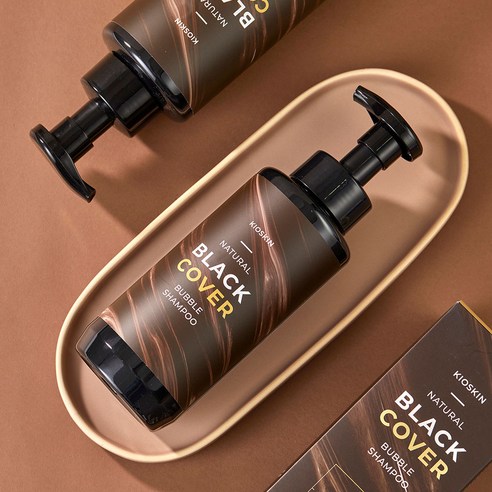 풍성한 머릿결의 꿈, 내추럴 커버 고밀도 버블 샴푸로 현실이 되다