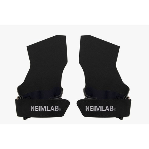 NEIMLAB 네임랩 그립 에어 크로스핏 헬스 손바닥보호대, 블랙, 1세트