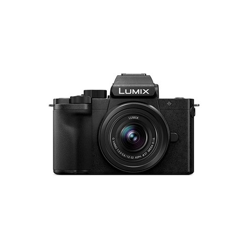 파나소닉 LUMIX G100 4k 미러리스 카메라 사진 및 비디오용 경량 내장 마이크 1232mm 렌즈 포함 마이크로 43 5축 하이브리드 I.S 4K 24p 30p 비디오 D, OLED EVF/USB-C w/Grip