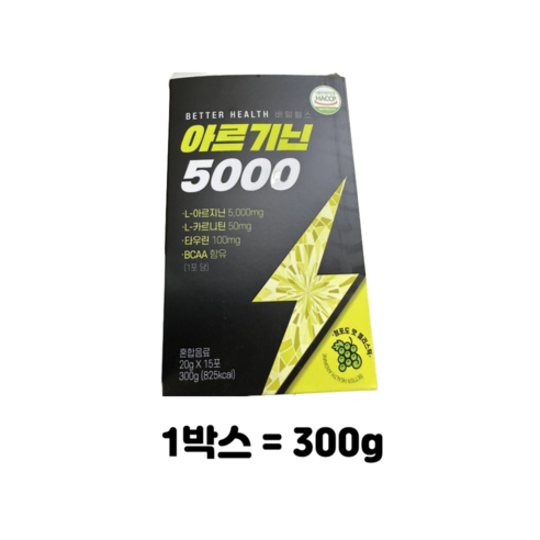 더존건강 배럴 헬스 아르기닌 5000 젤리 스틱 15p, 1.5kg, 1개