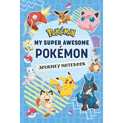 Pokémon: My Super Awesome Pokémon Journey Notebook Gaming 133274