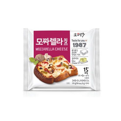 동원 소와나무 모짜렐라 치즈 270gx4개/피자치즈, 4개, 270g