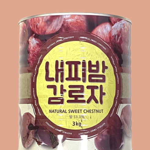 [박스]진산 내피밤감로자 3kgx6개보늬밤, 18kg, 1박스