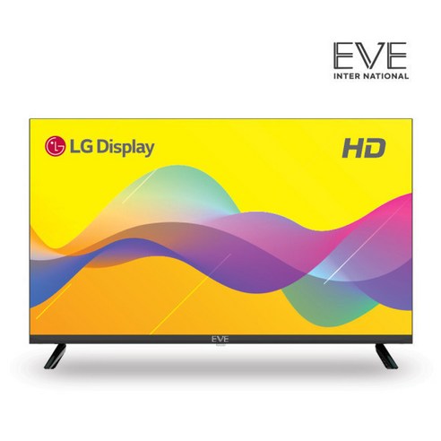 이브이 32인치 81cm LED HD TV LG패널 제로베젤, 택배배송(직접설치), 스탠드형