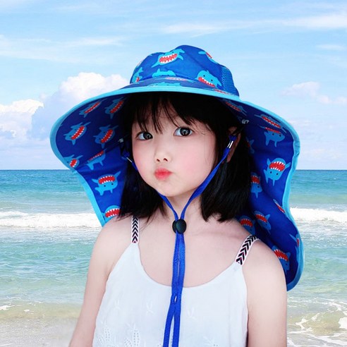 어린이 수영 플랩캡