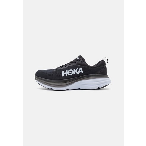 HOKA 호카 남성 운동화 BONDI 8 뉴트럴 런닝화 블랙 화이트 252753