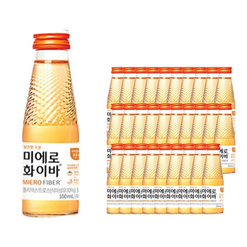 현대약품 미에로화이바, 100ml, 100개