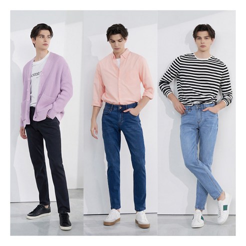 [ACP] [최초가 69 800원] 남성 레트로 진 3종