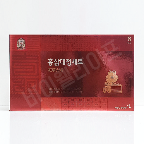 정관장 홍삼대정세트 250g 2병 + 홍삼캔디 120g(쇼핑백포함) - 전통건강식품 | 쿠팡